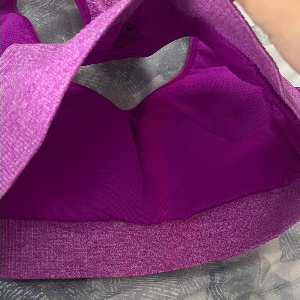 Nike Purple Sports Bra - Picture 7 of 8